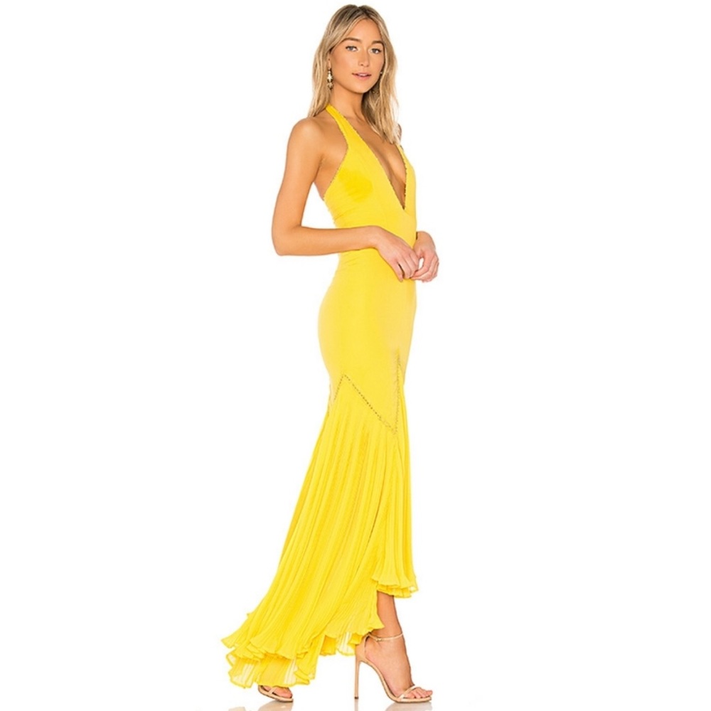 Privacy Please Yellow Maxi Dress